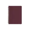 Caderno A5-80 em espiral com esta capa simples de PP de diário estudantil para comércio exterior