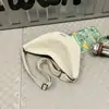 2025 Nova Bolsa Transversal Casual Estilo Japonês Moda Coreana Versátil para Todas as Ocasiões Bolsa de Ombro para o Dia a Dia Cor Sólida Simples Bolsa de Grande Capacidade
