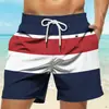 Pantalones Cortos Rectos Simples para Hombre Pantalones Cortos de Playa Casuales Pantalones Cortos Camuflaje Sueltos Bloques de Color Pantalones Cortos de Baloncesto