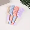 Serie de Colores Macaron Peine Masajeador para Estudiantes, Peine Alisador y de Estilismo para el Cabello, Peine para Dormitorio de Chicas y Uso en Casa Venta al por Mayor
