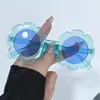 Óculos de Sol de Girassol da Moda para Crianças Nova Cor Transfronteiriços Fofos para Bebê Formato Côncavo Óculos de Sol Anti-UV