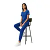 Lazada Transfronteiriça Uniformes de Scrub Confortáveis, Uniformes Médicos para Centro de Cuidados Pós-Parto, Uniformes Médicos para Doutores de Clínica de Maternidade