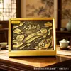 Novo ornamento de mesa em ouro puro 999, a riqueza vem de todas as direções, conjunto estilo chinês, presente comercial para bancos e seguradoras