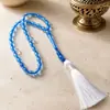 Pulsera de Borlas de Color Sólido con 33 Cuentas, 8*10mm, Pulsera de Cristal para Rezar del Medio Oriente Saudí, Unisex, Regalo de Cumpleaños