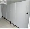 Placa Divisória de Banheiro Público Simples Obra T-shaped L-shaped Porta Divisória de Banheiro Proteção Contra Respingos para Urinol de Banheiro Escolar