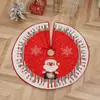 Decoração de Base Redonda de Rena de Desenho Animado de Natal Transfronteiriça Enfeites Artesanato Atacado
