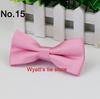 Estilo coreano cor sólida dos homens Silver Point Bow Tie sul-coreano de seda casamento Bow Tie Dress Business Bow