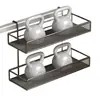 Prateleira de Armazenamento para Plantas de Mesa, Prateleira de Armazenamento para Plantas de Sala de Estar e Escritório, Prateleira de Armazenamento para Plantas e Copos de Água