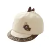 Chapéu de Bebê Cartoon de Nuvem para Primavera e Outono, Novo Boné com Bico de Pato para Meninos Pequenos de 6 a 24 Meses, Chapéu de Sol
