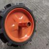 Motocultor neumático sólido con eje 400-8 rueda arable 350-6 rueda trasera antideslizante resistente al desgaste anillo de acero engrosado rueda sólida