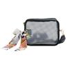 Bolsa das mulheres nova bolsa transparente das mulheres estilo japonês fresco maquiagem saco batom bonito doce cor ombro bolsa mensageiro para as mulheres