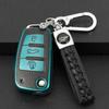 Adecuado para Audi Q3 Funda de Llave A4L/A6L/Q5L/A7/Q5L/Q7/A8/Q8/Tt Plegable Bolsa para Llave Vieja