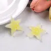 Pequena Estrela do Mar Concha Resina Acessórios Transparente Glitter Estrela do Mar DIY Chapéu Fivela de Sapato Bolsa Grampo de Cabelo Acessórios Atacado