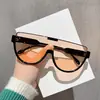 Óculos de Sol para Mulheres, Emagrecimento Facial, Armação Pequena, Novo Modelo 2025, Moda de Alto Padrão, Estilo Trendy de Influenciador, Óculos Meia-Armação para Homens