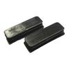 Suministro al contado de fábrica de tapón de tubo de plástico PP rectangular de 20/60 mm, tapón de tubo de plástico, tapón de tubo de acero