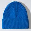 Gorro de Lana Tejido Otoño/Invierno 2026 Estilo Europeo y Americano Simple Holgado Engrosado Estilo Coreano Unisex Gorro de Pareja Gorro de Pareja para Exteriores