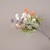 Amazon Dente-de-leão Flores Artificiais Buquê Decoração de Cena Crisântemo Ping Pong de Alta Qualidade Flores de Casamento Flores Artificiais