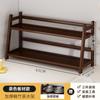 Prateleira de mesa antiga, pequena, prateleira de armazenamento, mesa de chá multicamadas, conjunto de chá, prateleira de armazenamento de chá, xícara de chá, pote de areia roxo, prateleira de exposição