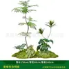 Paisagismo com Idioma de Quatro CaracteresCombinação de Paisagismo com Plantas Verdes Artificiais, Conjunto de Jardim de Plantas Falsas, Paisagismo Decorativo que Melhora a Atmosfera