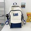 Mochila estudantil ins estilo retrô americano feminina grande capacidade estudante do ensino médio estudante do ensino fundamental mochila escolar mochila para computador masculino