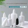 Atacado de fábrica 5 10 15 20 30ml frasco conta-gotas frasco plástico frasco conta-gotas embalagem de pigmento frasco líquido