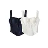Camisola Atrevida de Estilo Coreano, Hermosa y de Diseño Único, para Mujer, Ceñida a la Cintura y Favorecedora de la Figura, Crop Top Sexy y Elegante