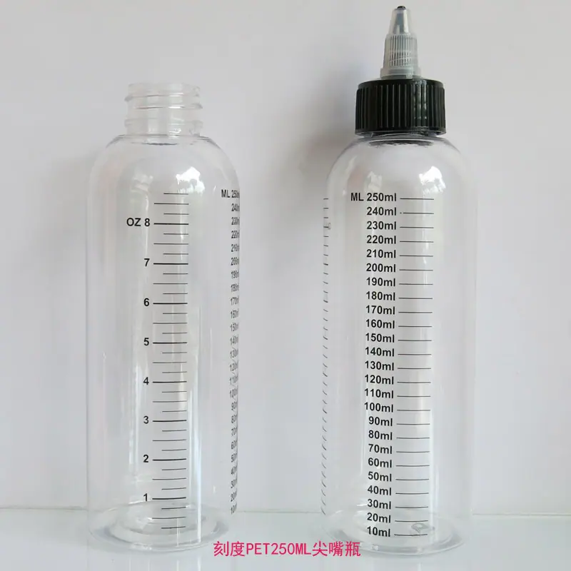 刻度PET250ML尖嘴瓶1