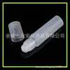 Botella roller de perfume negra 5ml botella con bola de rodillo pluma de perfume botella con bola de rodillo cosmético botella de aceite esencial 5ml Botella roller de plástico con bola de rodillo