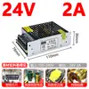 Módulo regulado de CC de 220 a 5v12v24v36v48v Caja de fuente de alimentación conmutada Adaptador Transformador 20a5a volt