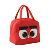 Bolsa de hielo portátil con aislamiento térmico para almuerzo, bolsa de comida portátil de dibujos animados, bolsa linda para lonchera de mascota, bolsa para mantener la frescura, tela Oxford engrosada
