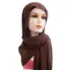 Conjunto de Duas Peças de Lenço Quadrado Versátil para Mulheres, Estilo Étnico com Capuz, Cachecol de Chiffon Liso com Fecho Magnético para Evitar que Escorregue
