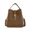 Bolso de cubo tejido de alta gama transfronterizo para mujer, nuevo bolso cruzado de moda 2026, bolso de mano y bolso de hombro vintage