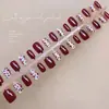 Moda para Influencers Uñas de Gama Alta Ojo de Gato Deseo Puro Simple Ins Estilo Fresco