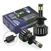 Série S6-COB farol de carro H1 modificado 360 graus rotativo seis lados emissores de luz alto e baixo Lâmpada LED Integrada