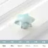 Puxador de cerâmica simples em formato de nuvem para quarto infantil, puxador de gaveta fofo e colorido em formato de bola redonda, puxador de porta de correr para armário e guarda-roupa