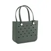 Bolsa de Playa Eva con Agujeros Bolso Tote Portátil Bolso de Viaje Impermeable Lavable Ligero Adecuado para Usar como Cesta de Verduras