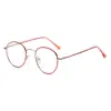Gafas de lectura de lente única con montura dorada a la moda, exquisitas y elegantes, diseñadas para mujeres de mediana edad y mayores, con un aspecto juvenil