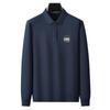 JEEP SPIRIT 24 Otoño Nueva Sudadera para Hombre Versátil Casual Top Bordado Moda Camisa POLO
