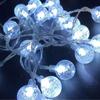 Fio de luzes de bolinhas LED novo transfronteiriço luz piscante celebridade da internet bola de bolha fio de luz decorativo acampamento ao ar livre atmosfera luz colorida