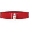 Cinturón elástico de cintura con hebilla de falda, versión coreana, estilo decorativo, disponible en stock al por mayor.