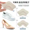 Almohadillas de Tacón de Imitación para Zapatos de Tacón Alto, Suaves y Antidesgaste, Antideslizantes, Autoadhesivas, Tamaño Ajustable, Antideslizantes, Amortiguadoras, Fáciles de Aplicar, Almohadillas de Media Talla