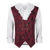 Comercio Exterior Literatura y Arte Europeo y Americano para Hombre Medieval Steampunk Camisa de Vampiro cosplay Ropa para Actuación Escénica