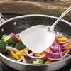 Espátula de Acero Inoxidable 304 Cucharón para Sopa Cuchara Ranurada Hogar Cocina Juego de Utensilios de Cocina de Tres Piezas Espátula Cuchara para Cocinar Venta al por Mayor