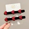 Nuevo Pasador Minimalista Estilo Coreano para Flequillo, Pinza Elevadora de Volumen para la Parte Superior de la Cabeza, Pasador Pequeño Lindo, Accesorio para el Cabello
