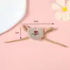 Nuevo Estilo Coreano Flor de Corazón Peluche Cinta Lazo Accesorios DIY Accesorios para el Cabello Ropa Infantil Accesorios Decorativos Mayoreo