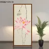 Divisória de Tela Estilo Chinês para Escritório, Sala de Estar, Quarto, Hall de Entrada, de Frente para a Porta, Dobrável e Móvel, para Uso Doméstico