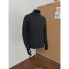 Nuevo producto de otoño: Camiseta base de punto con cuello alto pequeño y cremallera estilo old money, camiseta de manga larga, top pullover casual holgado