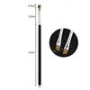Fabricante Original Pincel de Cejas Angulado Hoja Detalle Pincel para Zona Debajo de los Ojos Pincel para Polvo de Cejas Herramientas de Maquillaje Profesionales Venta Caliente Transfronteriza