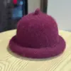Sombreros de Lana Estilo Otoño e Invierno Piel de Melón para Hombres y Mujeres, Modernos y Versátiles Sombreros de Punto Yuppie Cúpula Propietario