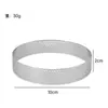 Herramientas para Hornear Anillo Redondo para Mousse con Agujeros Anillo para Tarta Francesa Molde para Tarta de Arroz con Queso Anillo para Tarta Utensilios para Hornear